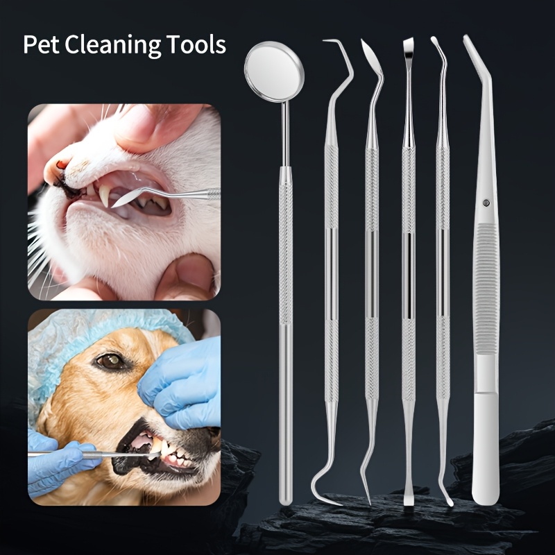 Teeth Whitening Mouthwash - 6 Stück Soundwave Zahnsteinentferner für Hunde
