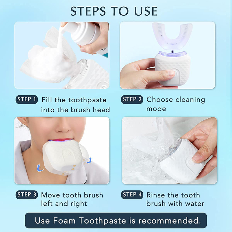 U-förmiges Wiederaufladbares L – Teeth Whitening Kit Bewertung und Preis